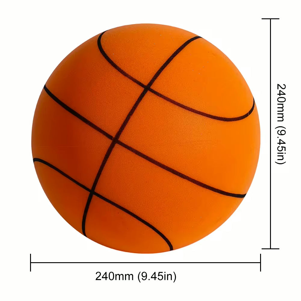 Silent Basketball With Hoop