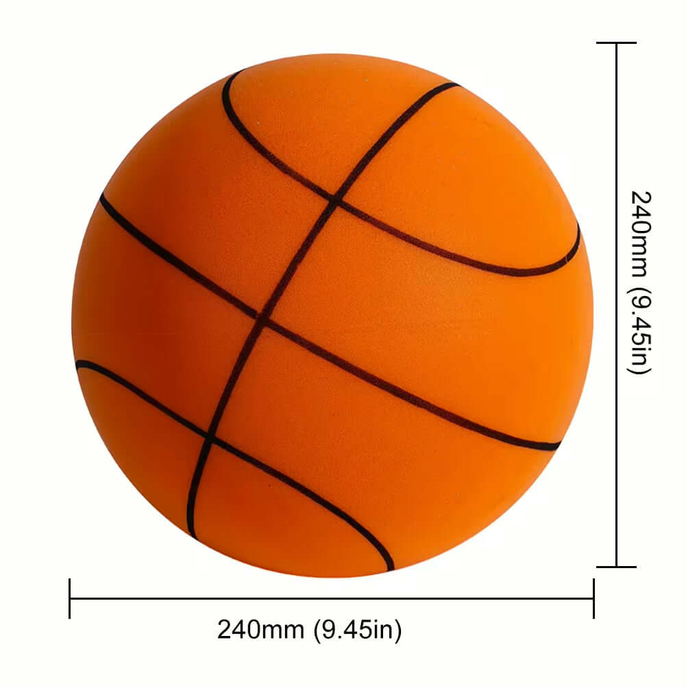 silent foam basketball